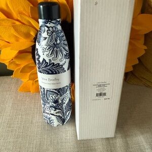 Vera Bradley Black and White Paisley Bottle